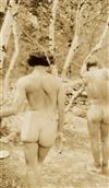 (NUDISM ARCHIVE) Outstanding collection of photographs, albums, letters, and ephemera tracing the lives of a husband and wife who were